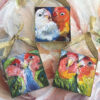 Yellow & Pink Love Birds Mini - Image 4