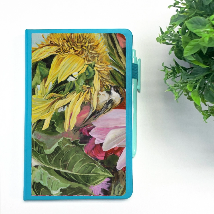 “Afternoon Sunflower Delight ” Journal from Secret Garden Collection