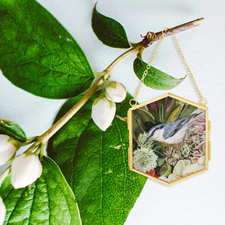 nuthatch-secret-garden-ornaments-laura-brady