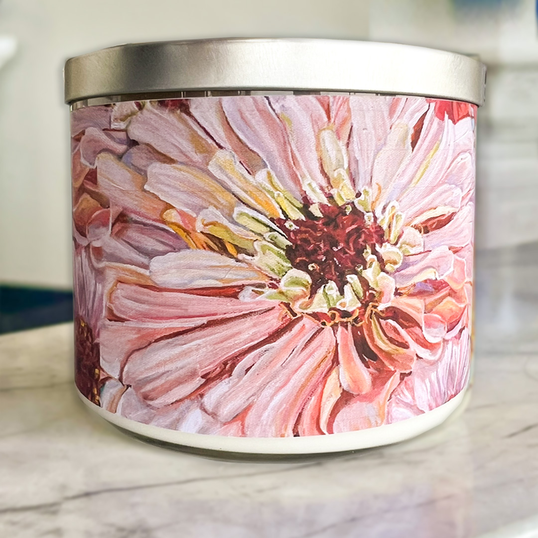 Little Flower Girl Candle