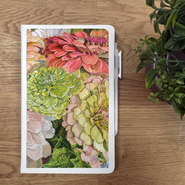 Radiance Journal, Victorian Wedding Floret Zinnia Feature