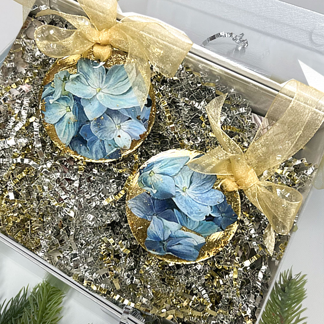 The Hydrangea Ornament Set