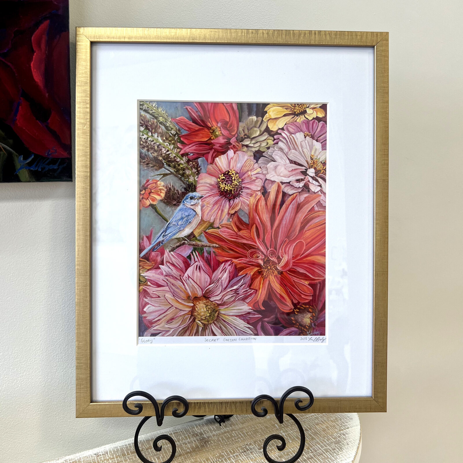 "Glory", Secret Garden Collection Framed Art Print