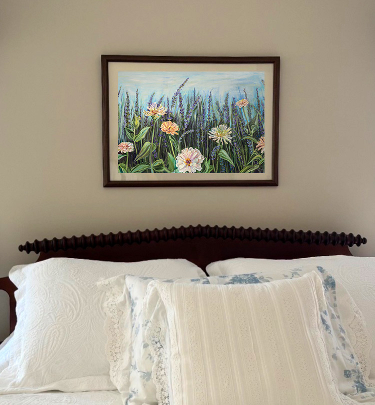 "Lavender Dreams" Canvas Print